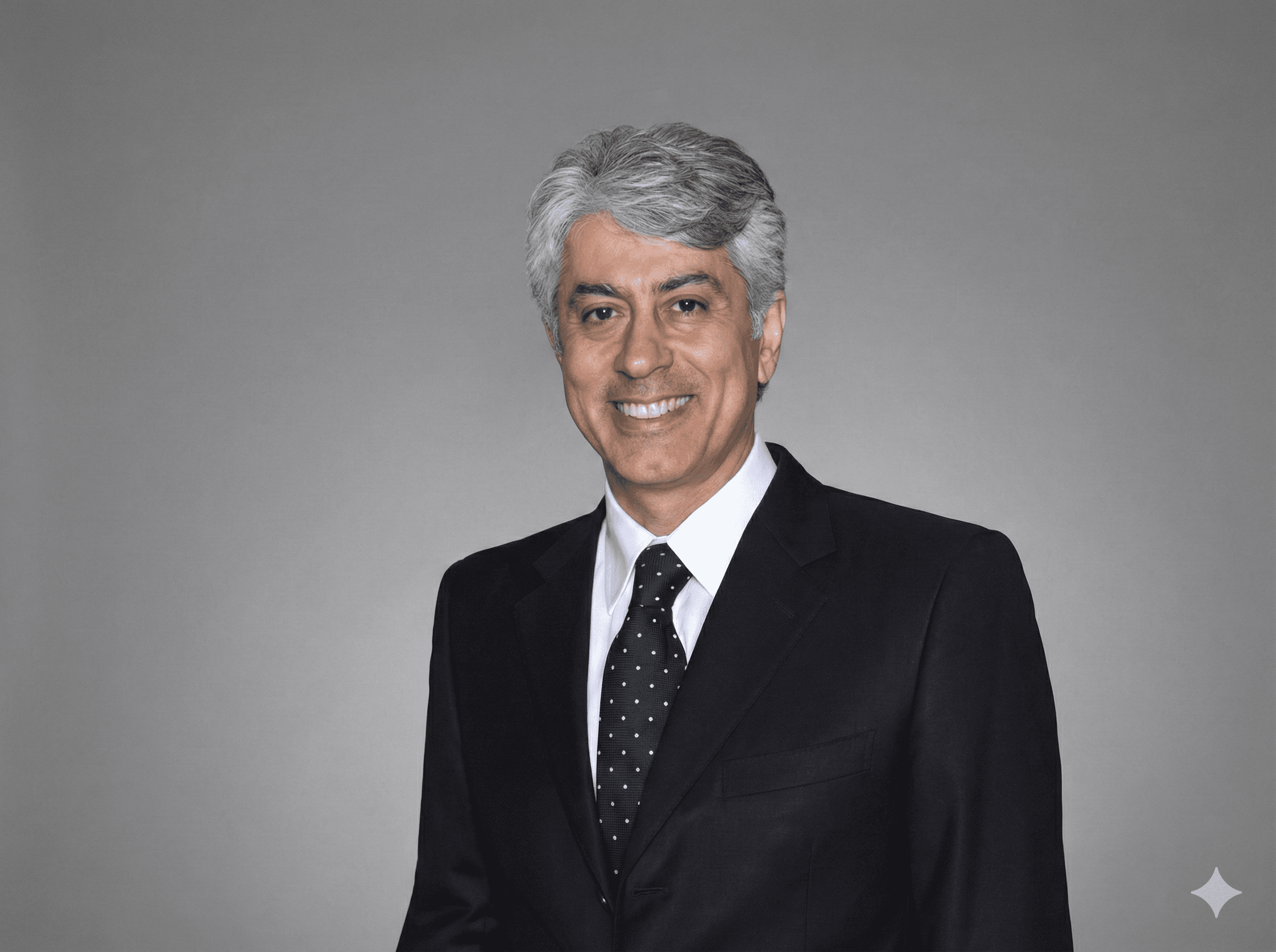 Retrato de Massoud Zandi, empresario internacional